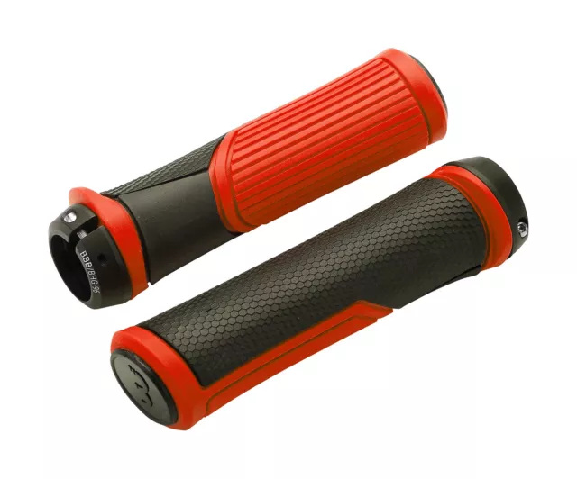 BBB BHG-96 - Cobra Grips (142mm, Black, Red)