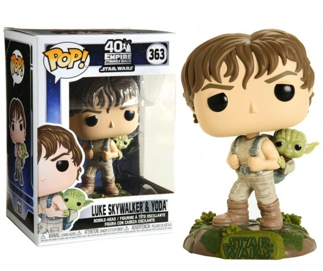 Star Wars Empire Strikes Back Training Luke Skywalker & Yoda Pop Funko vinyl 363