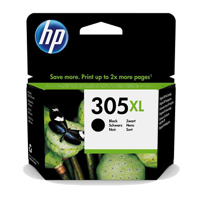 Original HP 305XL Black Ink Cartridge for Deskjet 2710 272X ENVY 60XX