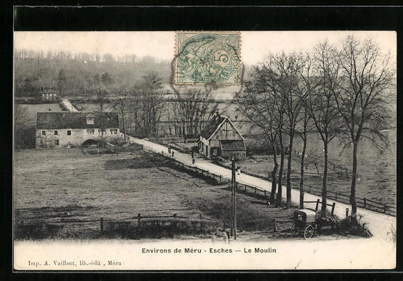 CPA Esches, le Moulin