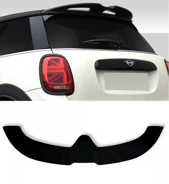 Roof Spoiler Jcw Style Gloss Black For Mini Cooper F55 F56 2013-2018