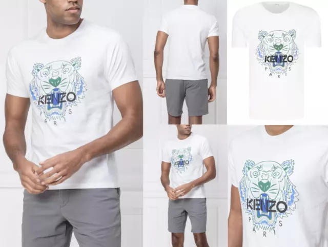 KENZO CLASSIC TIGRE HEAD T-Shirt Varsity Heritage Chemise Emblématique Meilleur