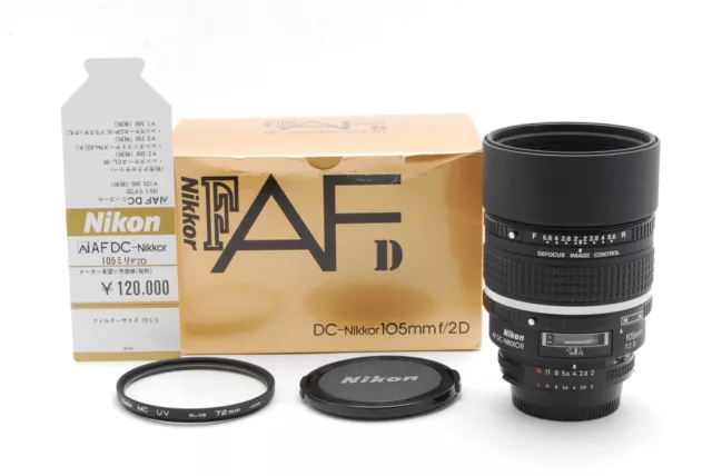 【Top MINT】 Nikon AF DC NIKKOR 105mm f/2 D Auto Focus Lens From Japan