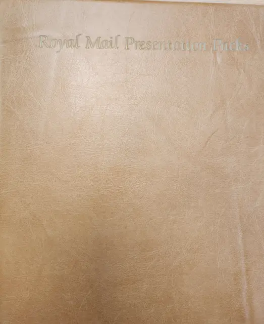 Beige Royal Mail Präsentationspakete Album keine Seiten