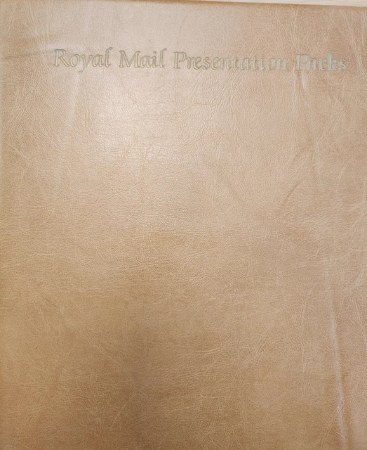Beige Royal Mail Präsentationspakete Album keine Seiten