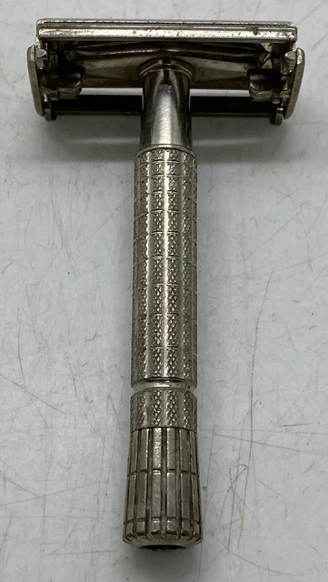 Vintage Shaving 1957 Gillette C1 Flair Tip Super Speed Double Edge Safety Razor