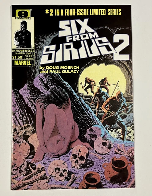 Six from Sirius 2 #2 Limited Series Epic Marvel Comics 1986