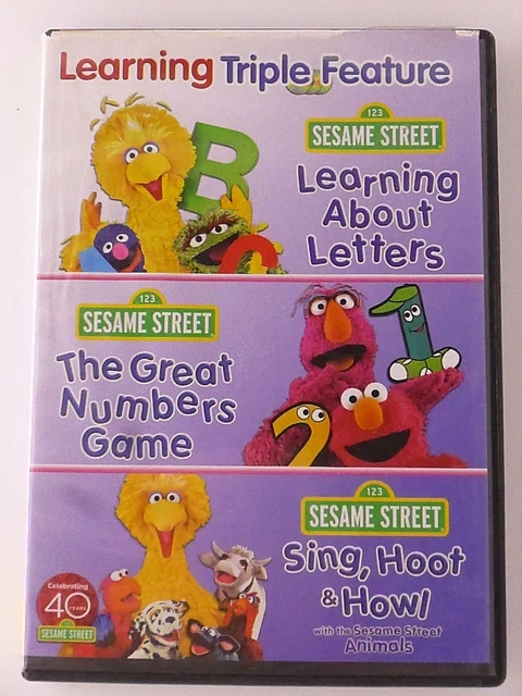 Vogel In Der Sesamstraße 4 Buchstaben SESAMSTRASSE LERNEN DREIFACHE Funktion - Buchstaben, Zahlen, Singen H