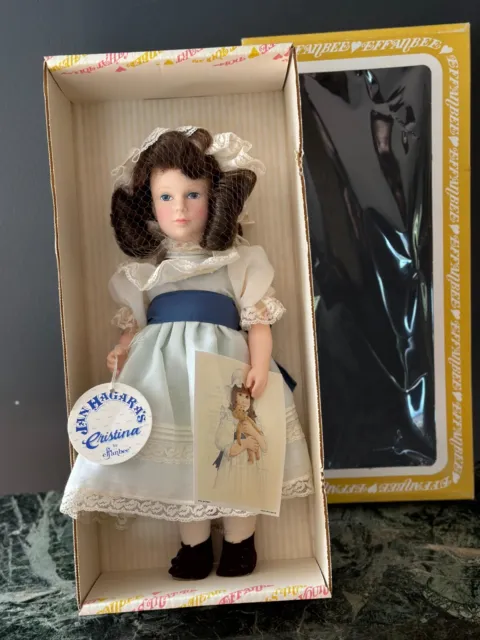 Vintage Effanbee Cristina Doll Design By Jan Hagara 1980s Mint in Box