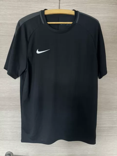 Nike Dri-Fit Tshirt Fitnessshirt Laufshirt Gr. L Schwarz