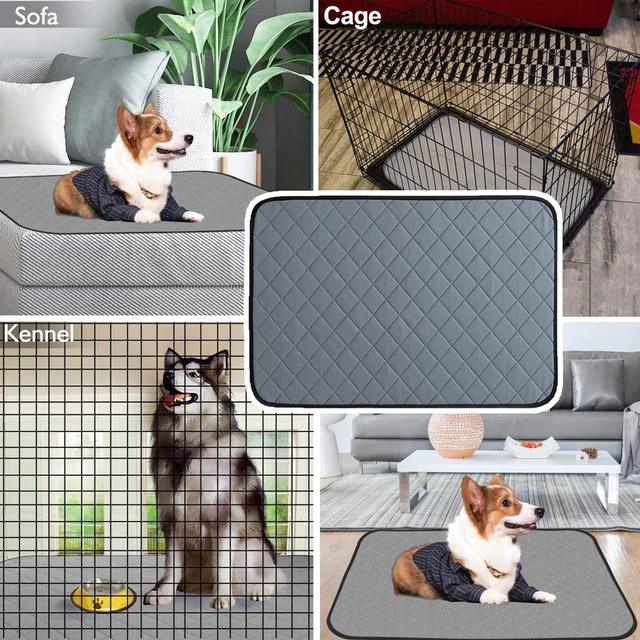 Soft Pet Pad Reusable Waterproof Training Highly Absorbent Cage Liner Anti Slip