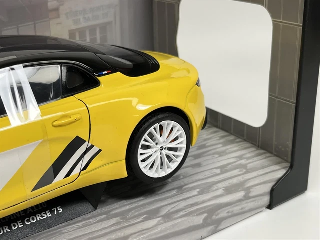 Alpin A110 Tour De Corsae 75 2022 Jaune 1:18 Echelle Solido 1801620 6