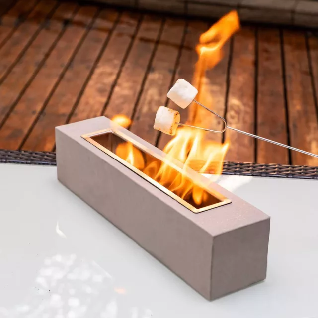 Cheminée de table portative flamme tourbillonnante Bioethanol Hofäts