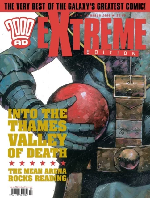 2000AD ft JUDGE DREDD presents EXTREME - ISSUE 27 MEAN ARENA - 2007 - EXCELLENT