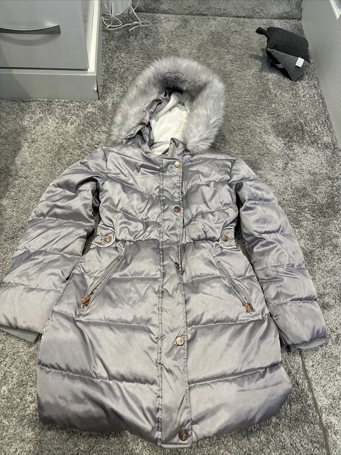 Girls silver on sale ted baker coat