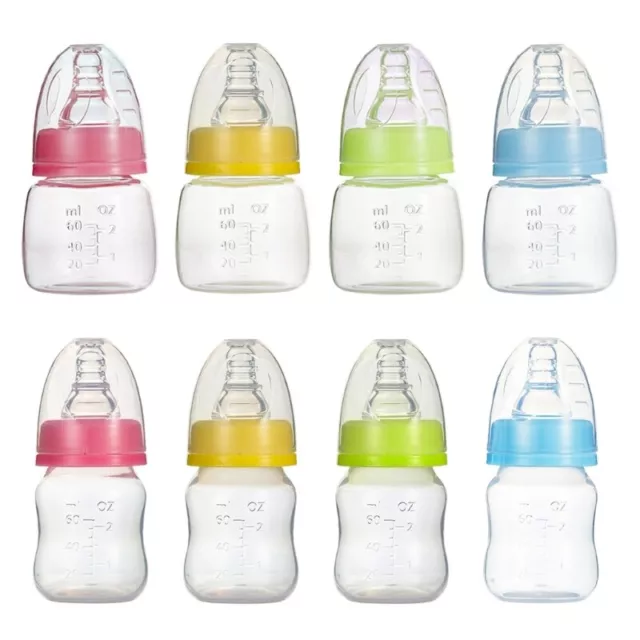 Infant Baby Bottle Small Portable Feeding Nursing Bottle Free Safe