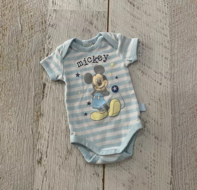 DISNEY Baby Sz Newborn  , cotton MICKEY MOUSE one piece 0000