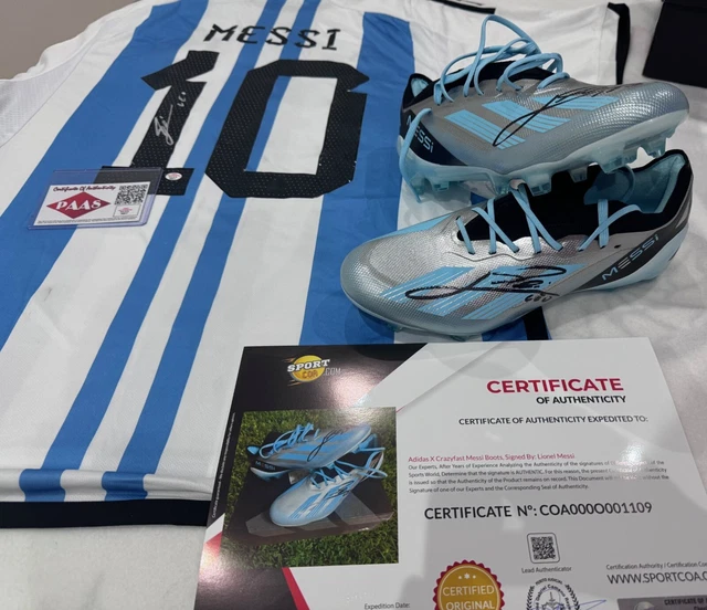 CAMISETA LEO MESSI Seleccion Argentina Mundial Qatar 22 Mas Botas