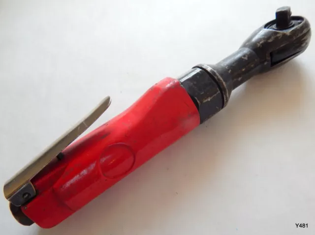 Red Steel 3/8" Drive Pneumatic Air Ratchet
