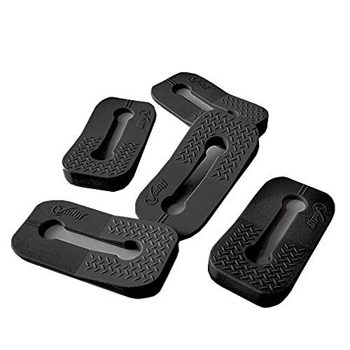 Vadiff Silicone Gas Stove Child Safety Knob Locks 5 Count (Pack of 1), Black