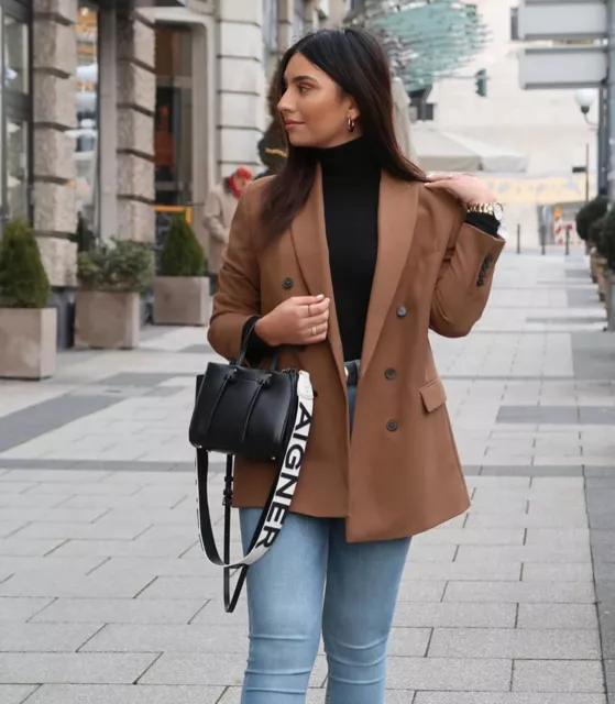 manteau femme zara marron Off 61