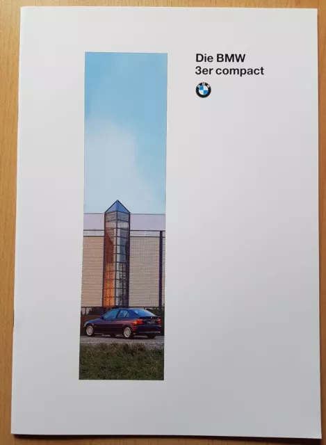 Prospekt BMW 3er compact -  E36  - Ausgabe 1/96