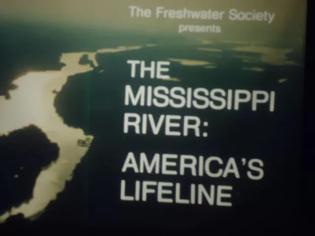 16mm The Mississippi River :America's Lifeline 800' Lpp