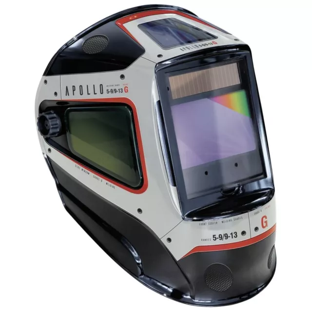 GYS LCD Casco Saldatura Apollo 5/9-9/13 G True Colore Ora - 068681