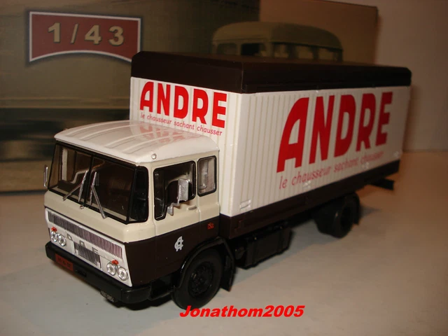 Miniature ALTAYA/IXO 1/43 DAF 2600 Frigo RIEUBLAND - Collection Semi Remorques Exception N°90
