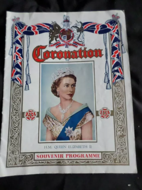 CORONATION SOUVENIRS - QUEEN ELIZABETH II - 1953 - choose from drop down menu 2