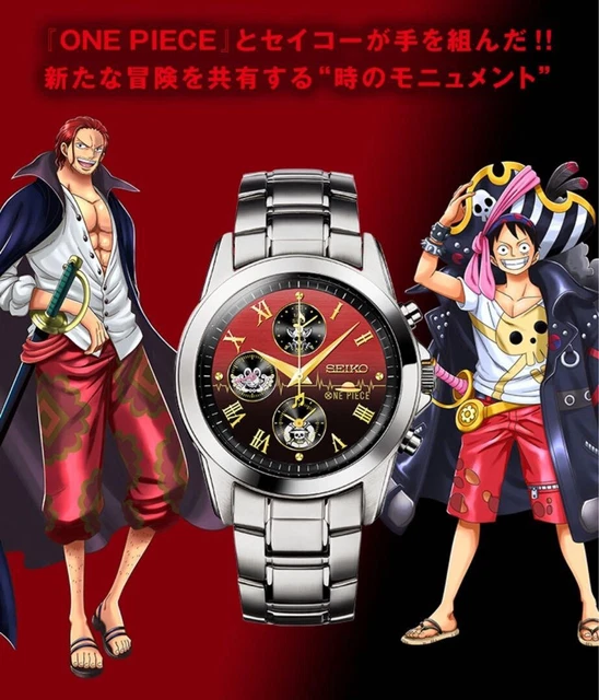 ONE PIECE X SEIKO Watch Color Film Red 20th Anniversary Model