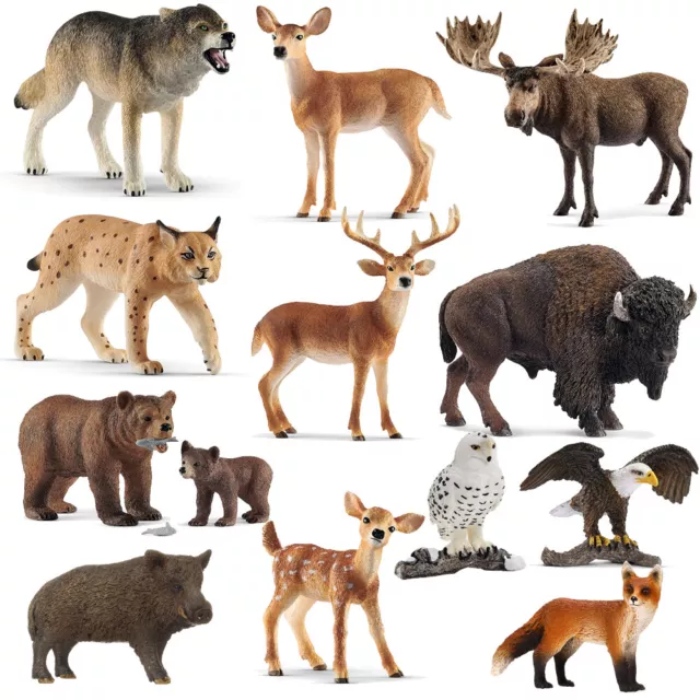 Schleich® WILD LIFE Forest Waldtiere Spielfigur zum auswählen inkl. Neuheiten