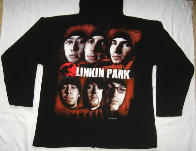 VINTAGE 2001 HOODIE official LINKIN PARK Limp Bizkit Evanescence $85.00 -  PicClick