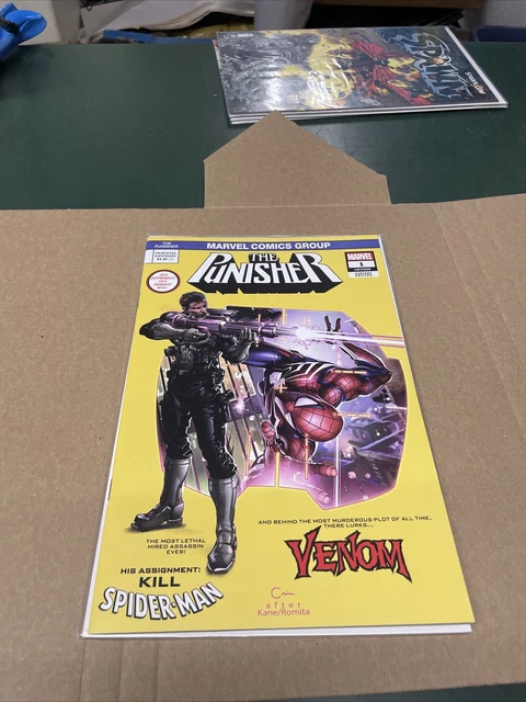 THE PUNISHER #1 VARIANT COVER/LGY #229 Marvel Comics Clayton Crain 2018