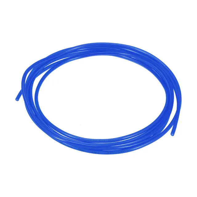 Neumática Aire Tubería, 4mm OD x 2.5mm ID 3 Metros (118") PU Poliuretano Azul