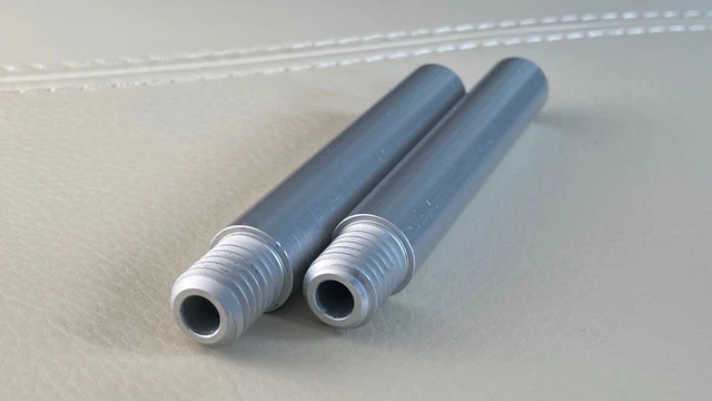 ZACUTO  3.5" 15mm  Aluminum Rods (both) Almost Mint
