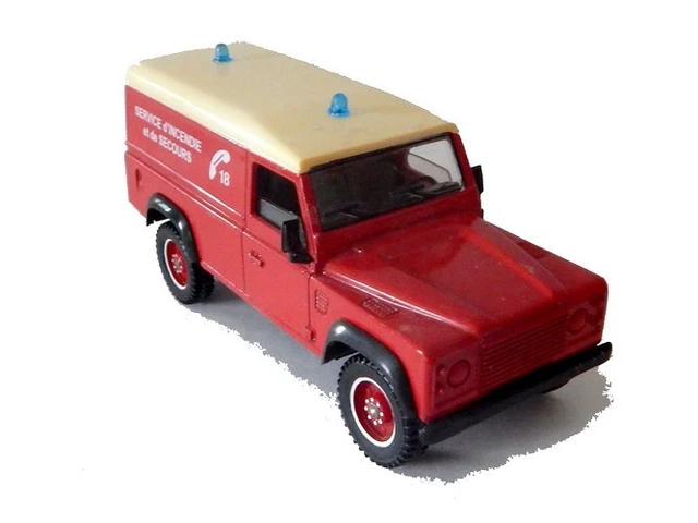 Solido pompier land rover phalsbourg - Collection