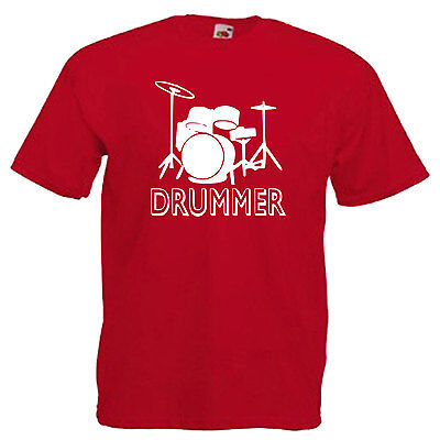 Drummer Drum Kit Children's Kids Cool T Shirt
