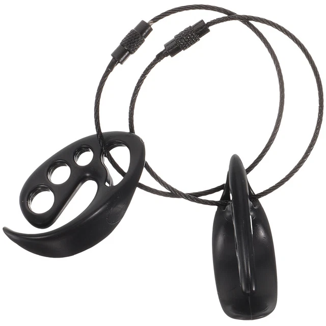 2pcs Hanging Flying Disc Buckles Convenient Disc Carriers Hanging Flying Disc