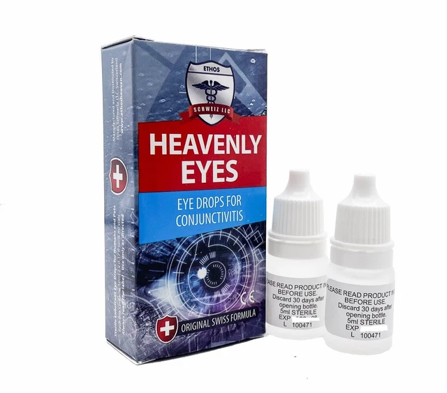ETHOS EYE DROPS for Conjunctivitis Pink Eyes and Bacteria Infections