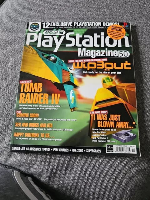 Playstation Magazine Official UK October 1999 Issue 50 Future Publishing