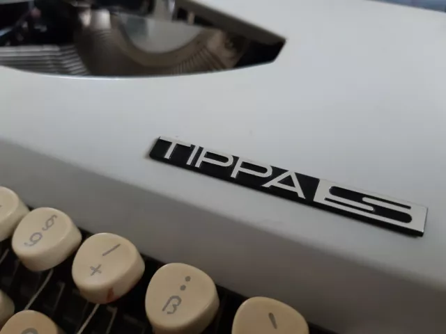 Schreibmaschine Vintage TRIUMPH TIPPA S - Rarität 1967! 2