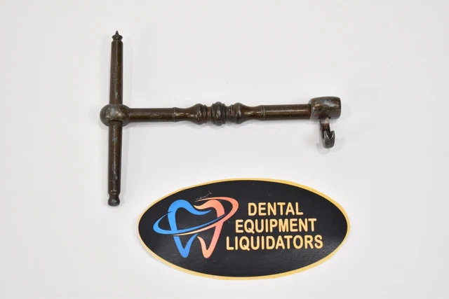 Antique Dental Key Style Tooth Extraction  Instrument Vintage Collectors Item