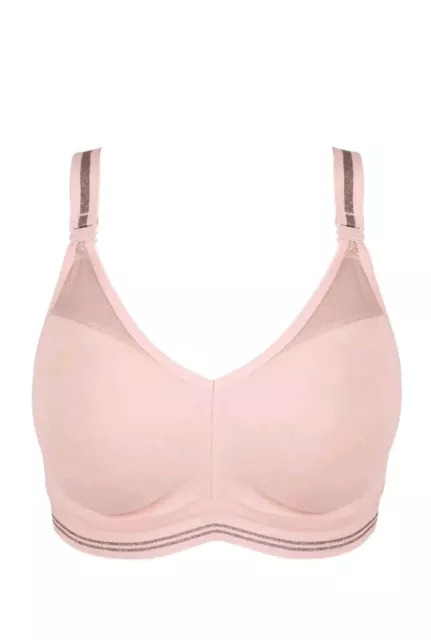 Empreinte Initiale Peach Underwire Spacer Sports Bra 07200 Size 34G New Rrp £102