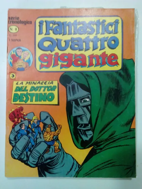 I Fantastici Quattro Gigante Serie Cronologica n. 8 - ed. Corno FU03