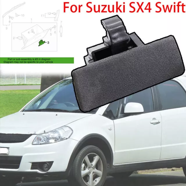 Car Accessories Glove Box Lid Cover Lock Hole Handle Clip For Suzuki Sx4 Swift