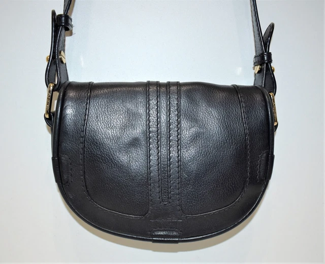 LANCEL, joli petit sac " opéra " porté bandoulière ou épaule, en cuir noir