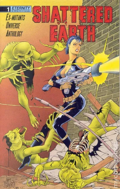 Shattered Earth #1 FN 1988 Stock Image