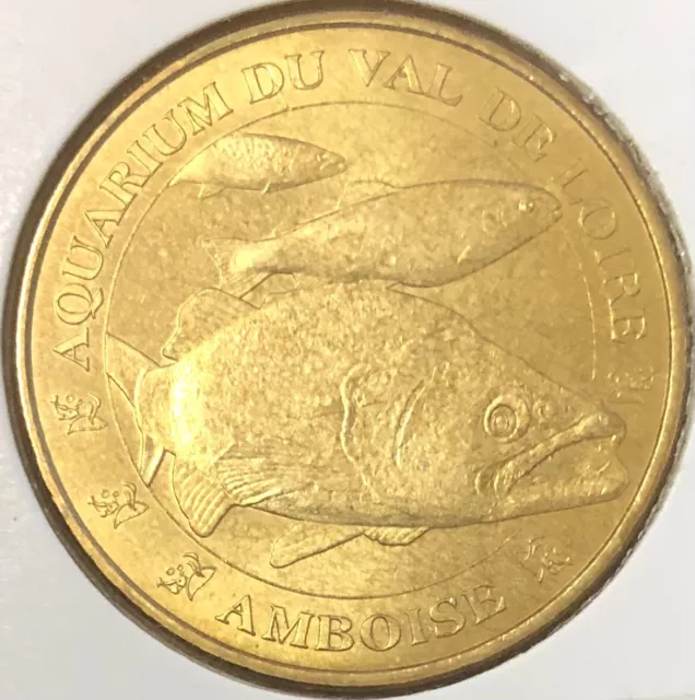 Mdp 2012 Amboise Aquarium Médaille Monnaie De Paris Jeton Medals Coins Tokens