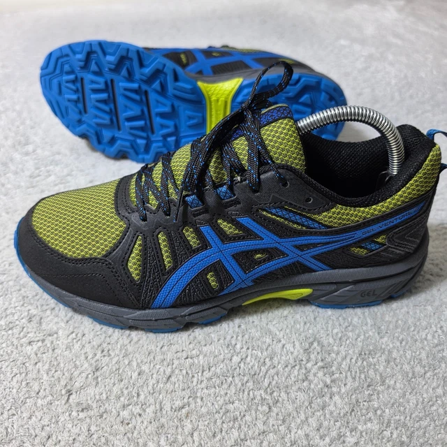ASICS SHOES MENS 11 Gel Scram 2 Black Blue Orange Running  display picture 2